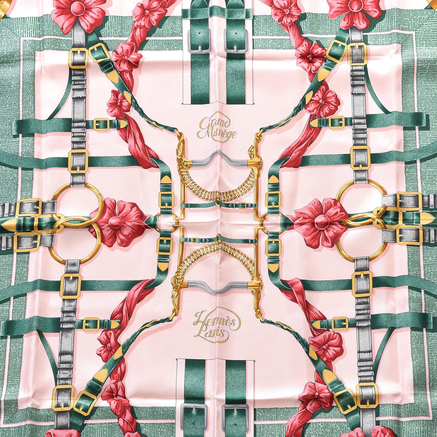 Silk Grand Manege Scarf 90