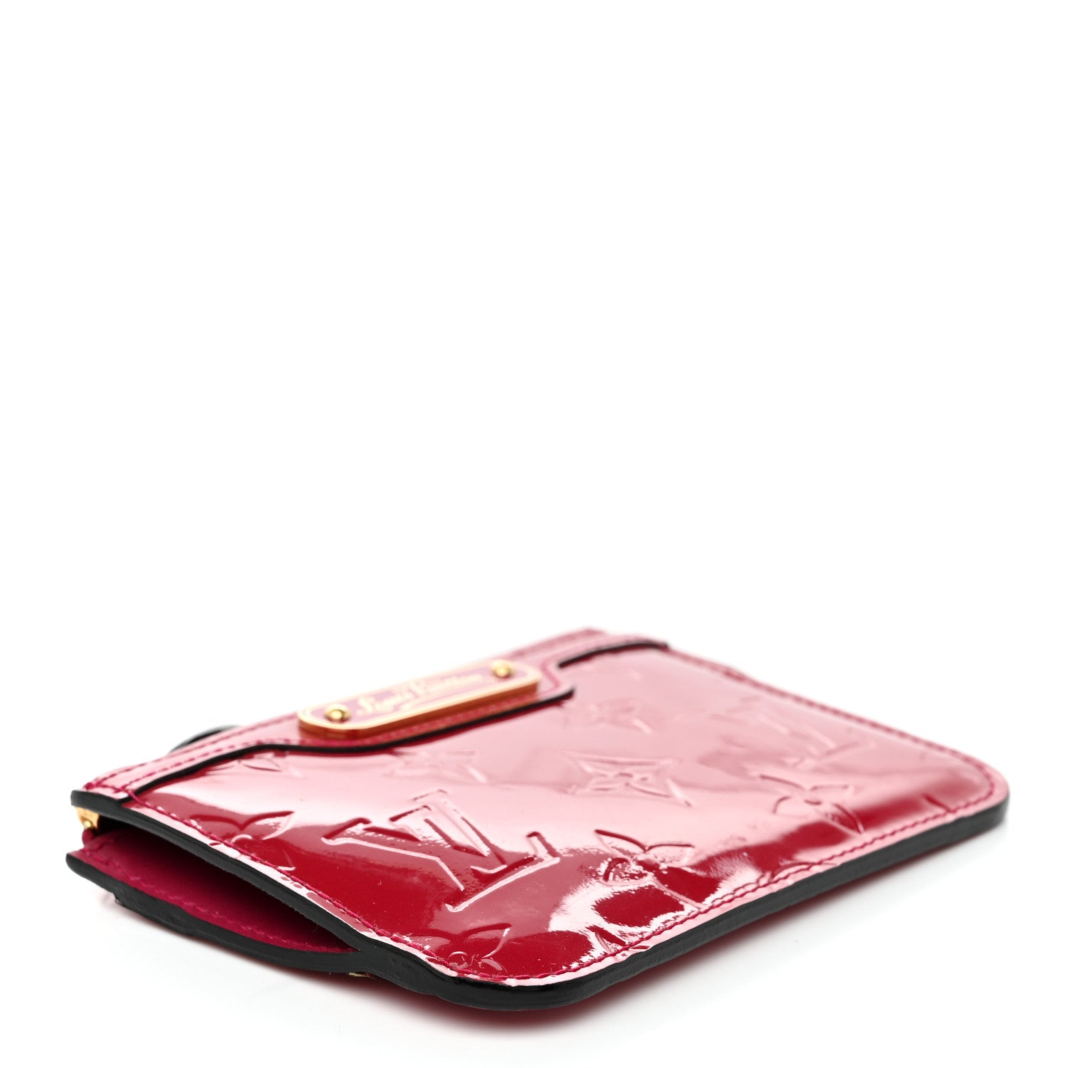 Louis Vuitton Vernis Key Pouch Rose Indien 4 of 6