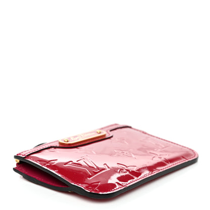 Louis Vuitton Vernis Key Pouch Rose Indien 4 of 6