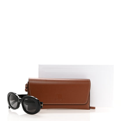 Celine Acetate Triomphe 01 Sunglasses CL 40194U Black 7 of 7