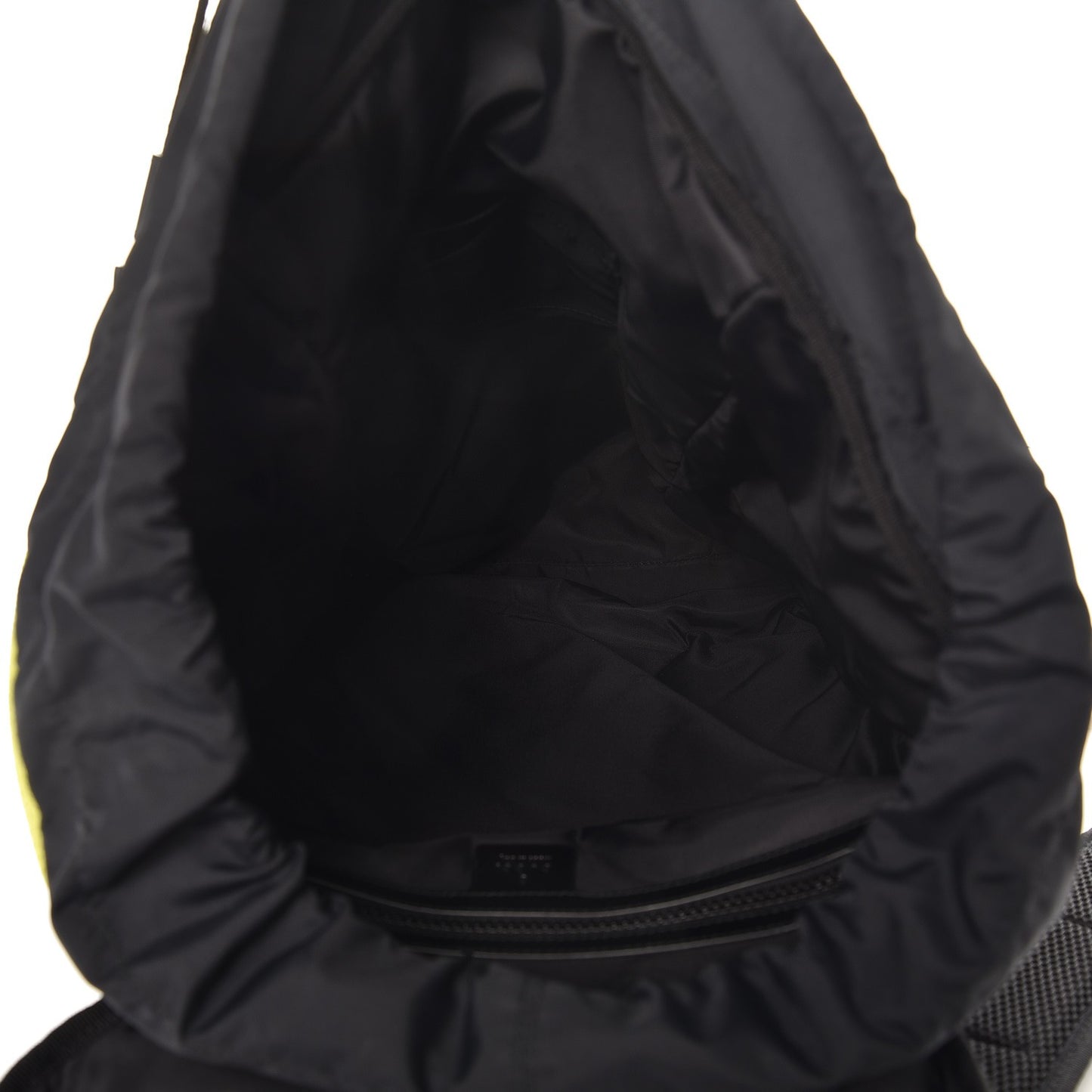 Mesh Web Hollywood Embroidered Double Buckle Backpack Anis Multicolor Black