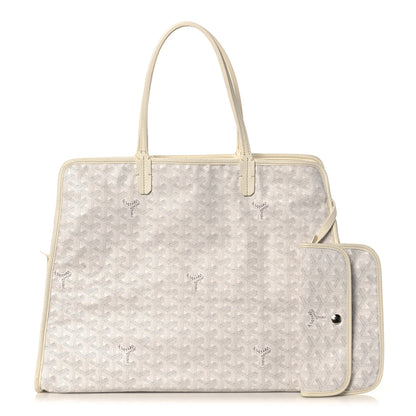 Goyard Goyardine Sac Hardy Pet Carrier PM White 1 of 10