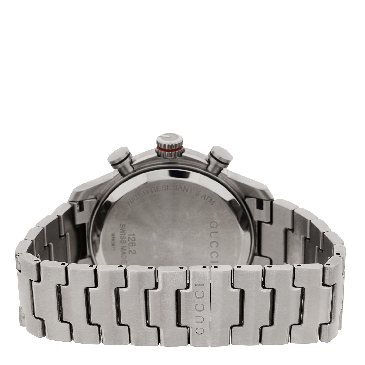 Gucci Stainless Steel 45mm G-Timeless Chronograph Quartz Watch Brown 3 of 5