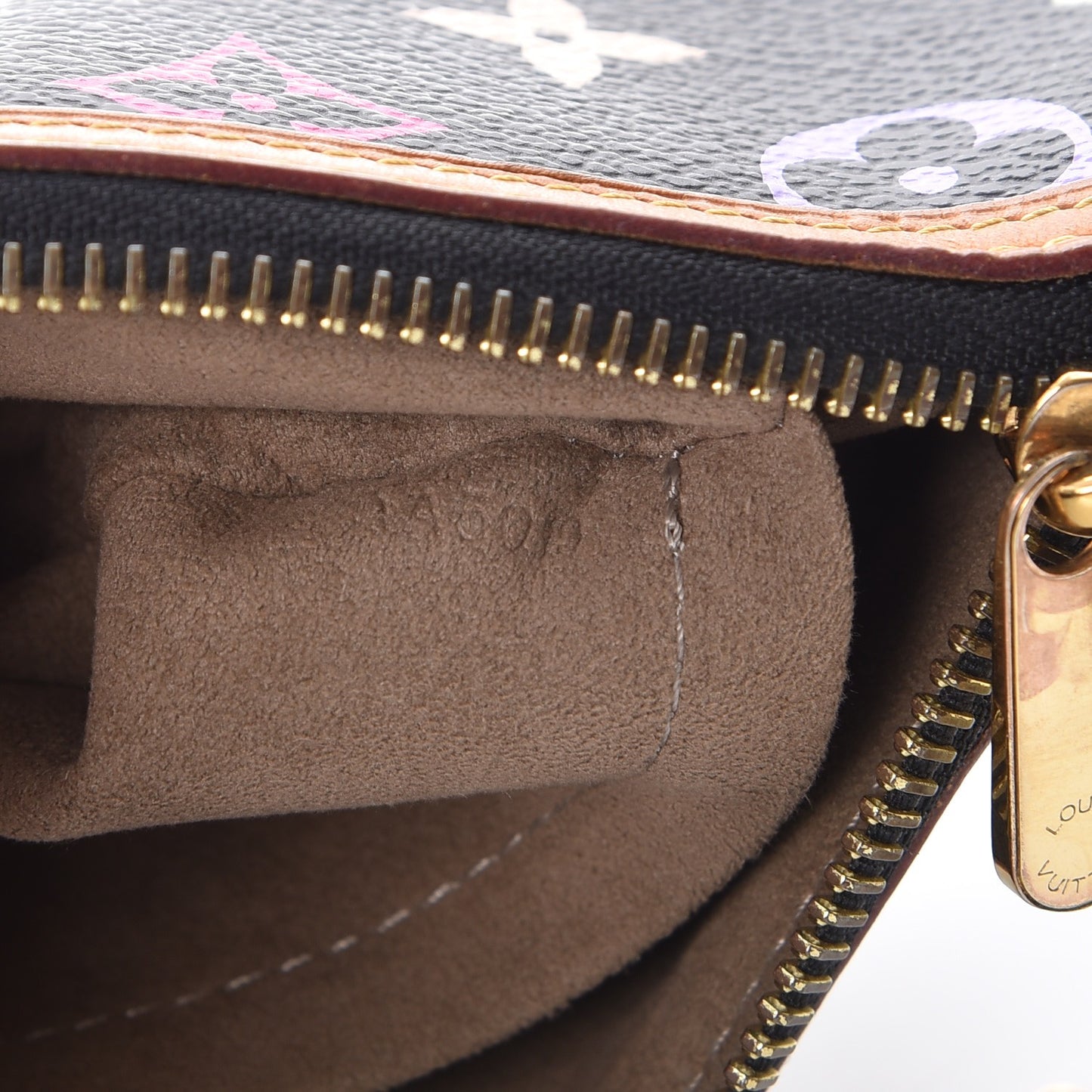 Monogram Multicolor Pochette Milla MM Black