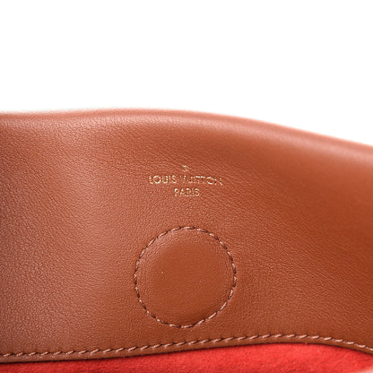 Louis Vuitton Monogram Tuileries Besace Caramel Rouge 5 of 8