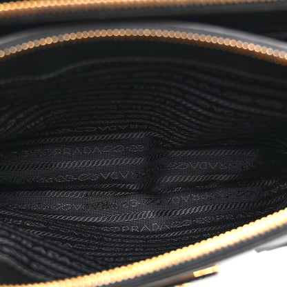 Prada Saffiano Small Galleria Double Zip Tote Black 7 of 12