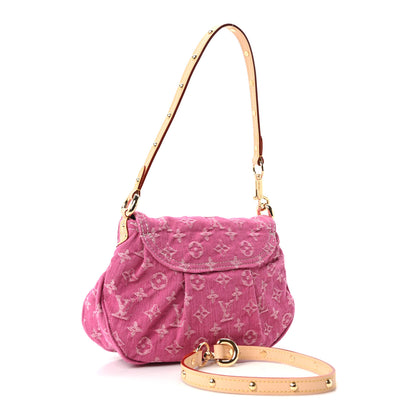 Louis Vuitton Monogram Denim Sunset Washed Pink 3 of 9