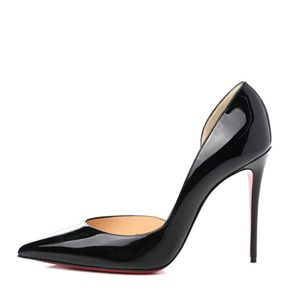 Christian Louboutin Patent Iriza 100 Pumps 39 Black 1 of 9