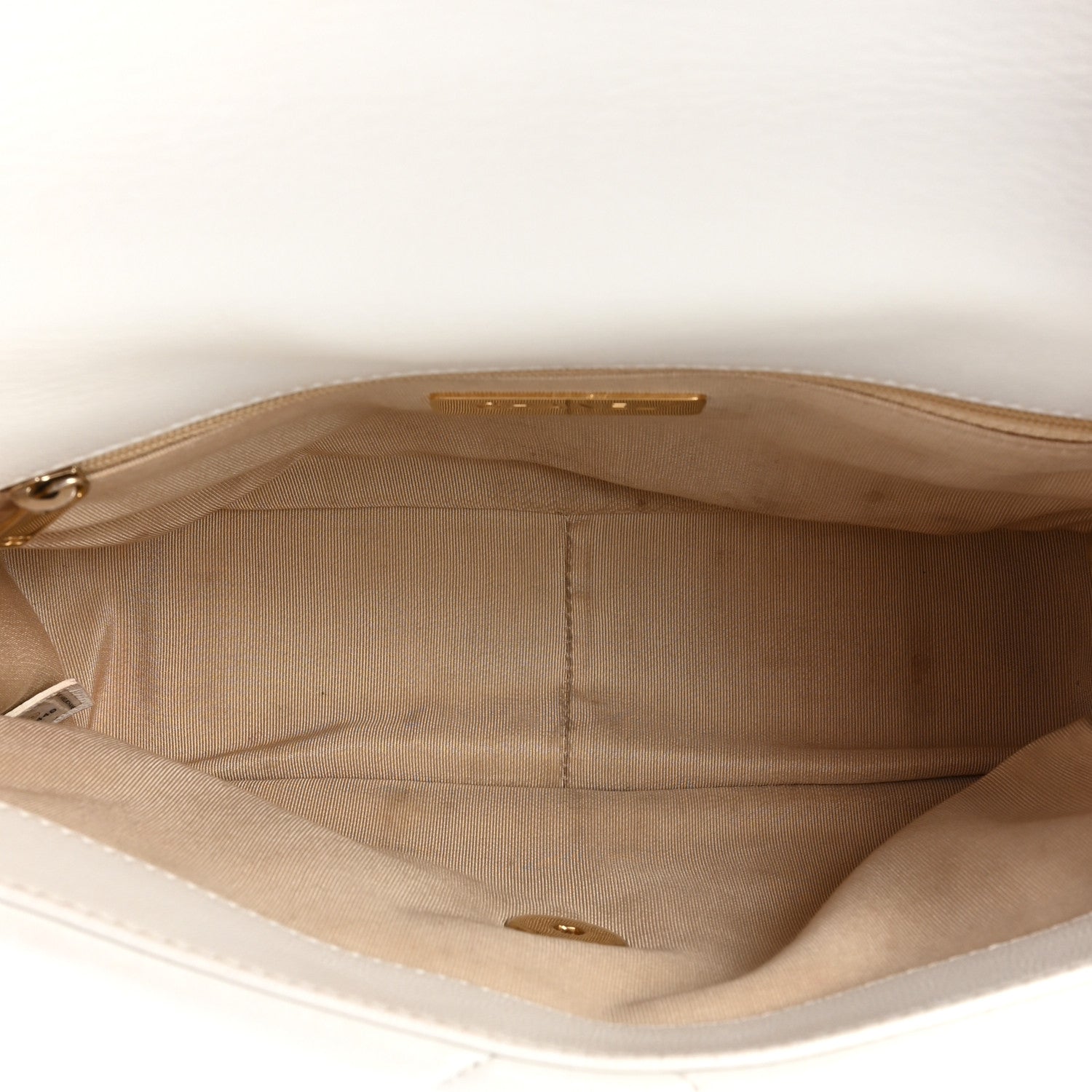 Chanel Lambskin Quilted Medium Chanel 19 Flap White 5 of 13