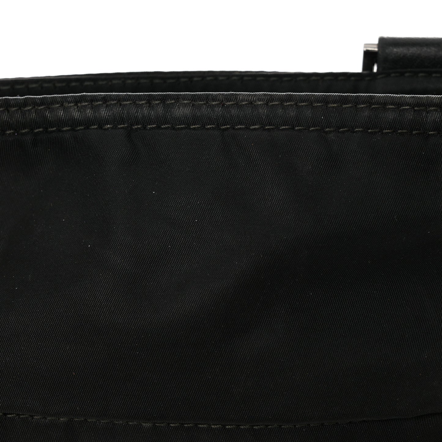 Tessuto Nylon Vela Messenger Bag Black