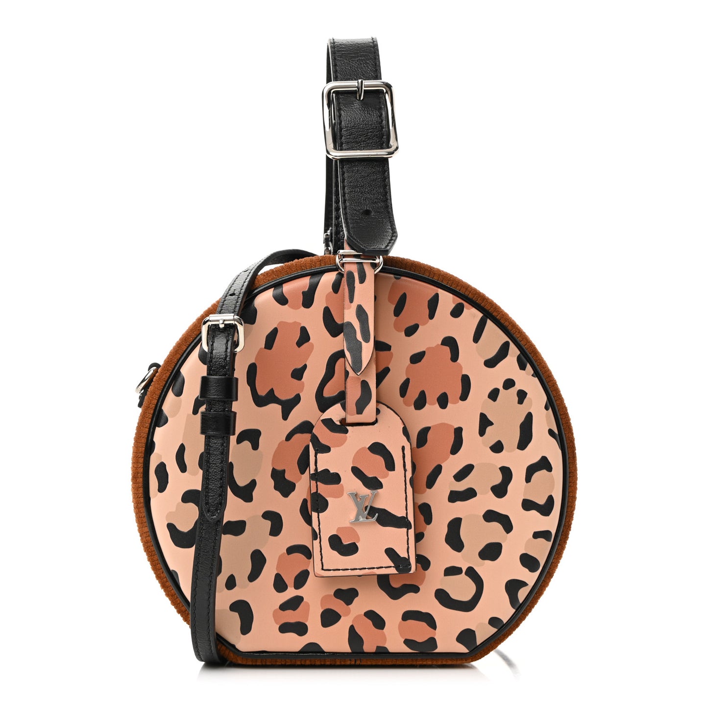 Reverse Monogram Leopard Petite Boite Chapeau