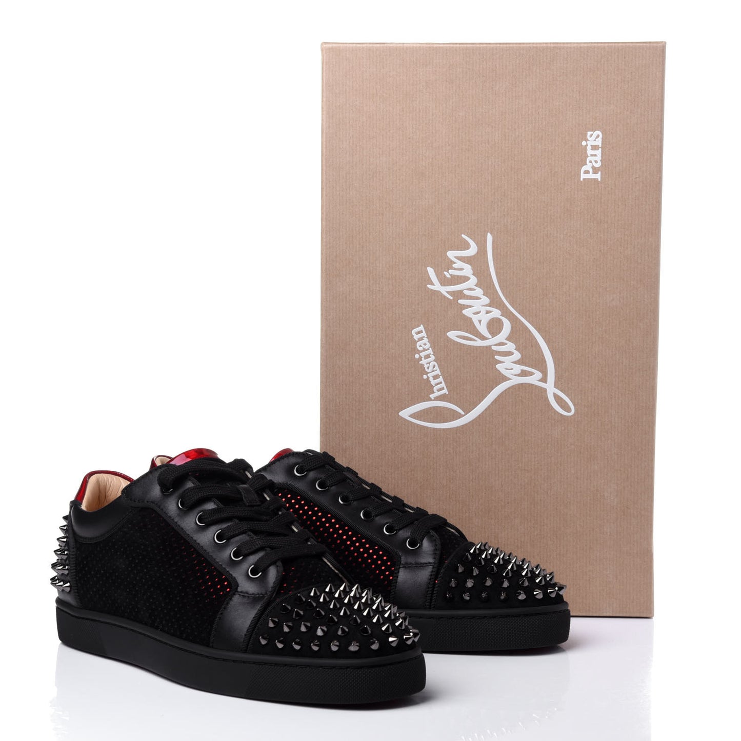 Suede Mens Seavaste 2 Orlato Flat Sneakers 42 Black