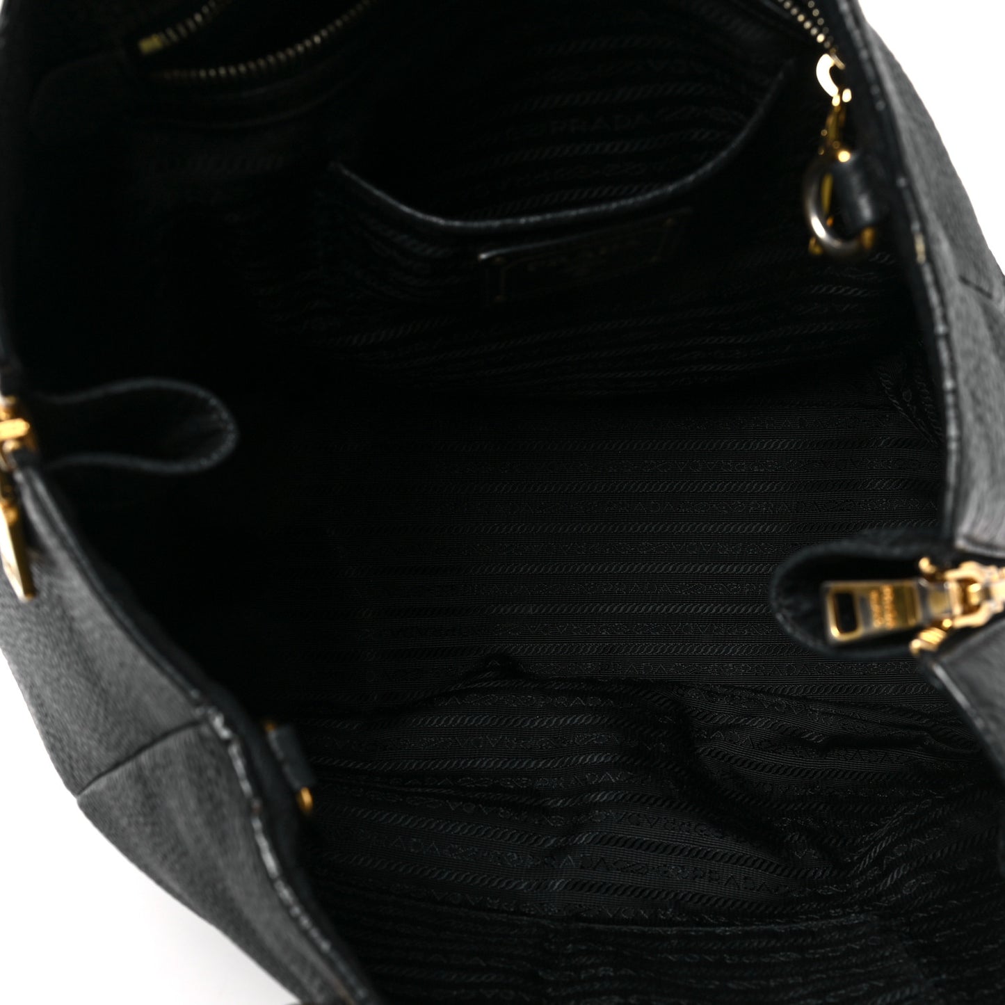 Vitello Daino Tote Black