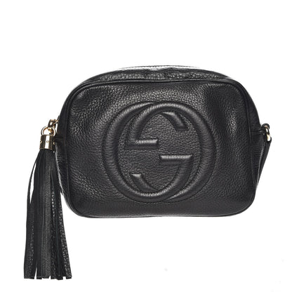Gucci Pebbled Calfskin Small Soho Disco Bag Black 1 of 7