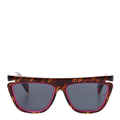 Fendi Acetate Sunglasses FF 0384/S Havana Pink 4 of 7