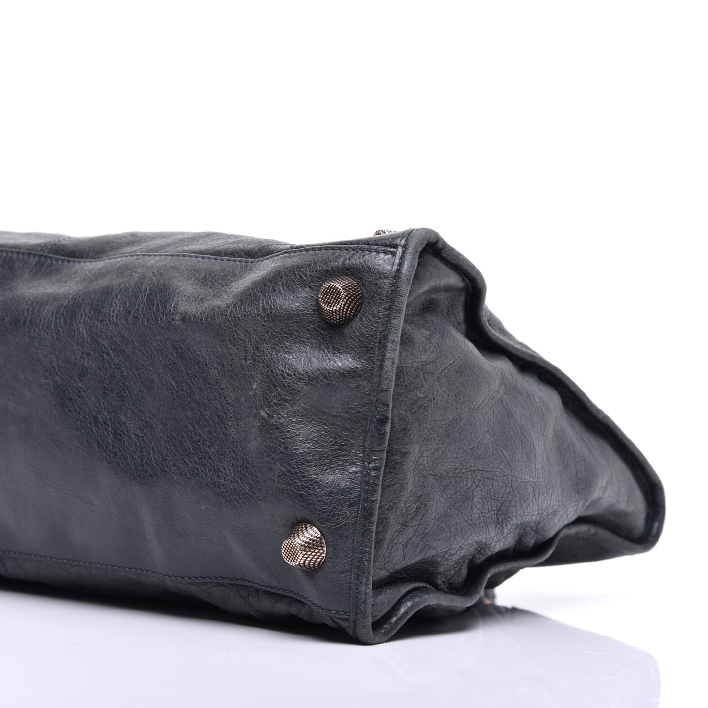 Agneau Giant 21 Rose Gold Hardware Work Anthracite