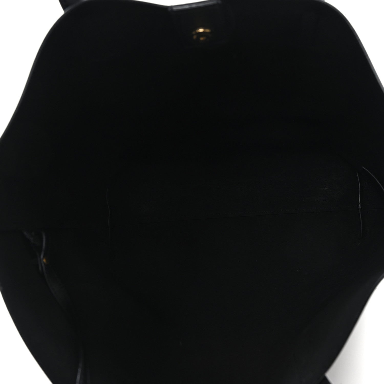 Saint Laurent Calfskin North-South Shopping Tote Black 6 of 12