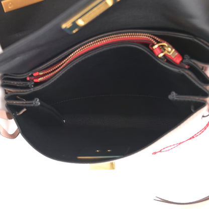 Valentino Garavani Calfskin VRing Shoulder Bag Rose Cannelle 5 of 15