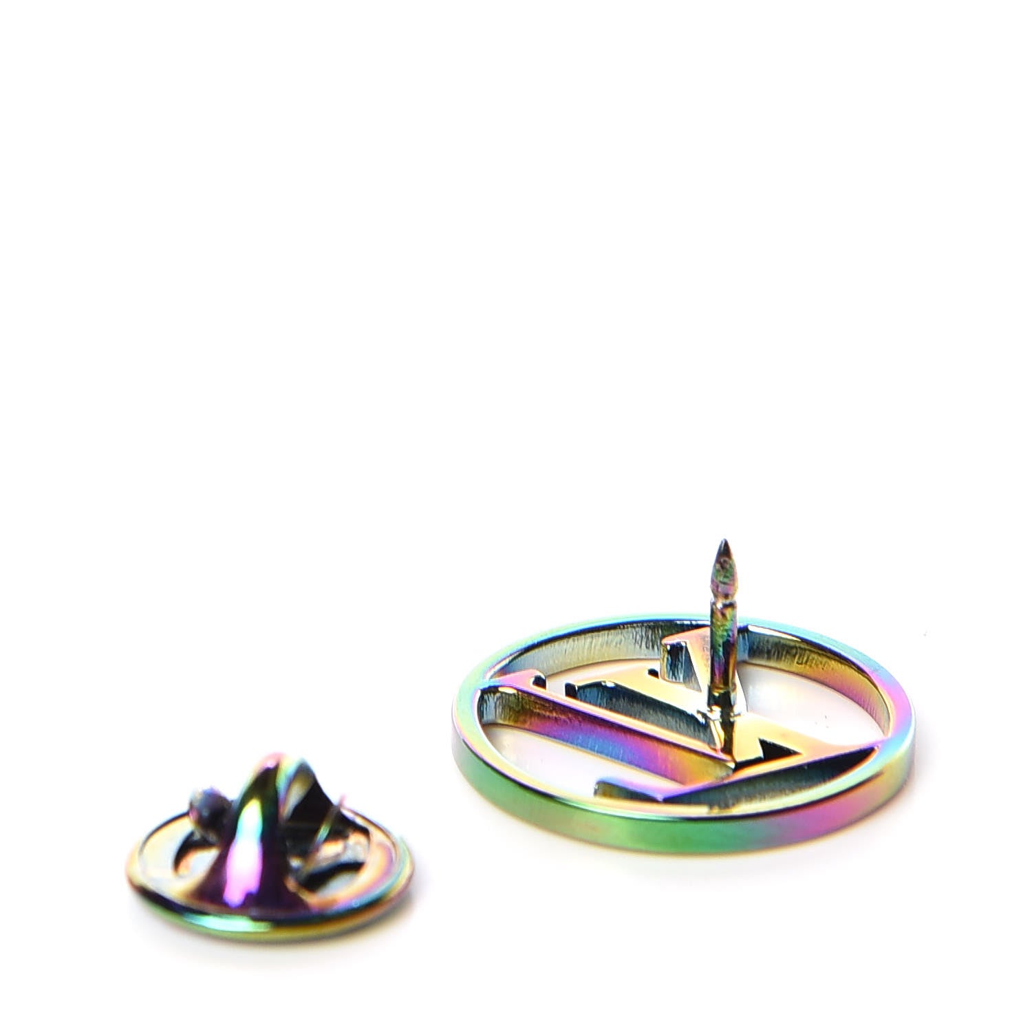 Louis Vuitton Monogram Fragment Eclipse Flash Brooch 5 of 6