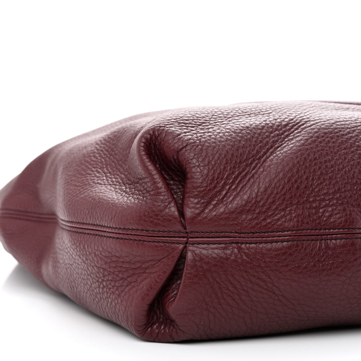 Cellarius Calfskin Large Soho Hobo Scarlatto
