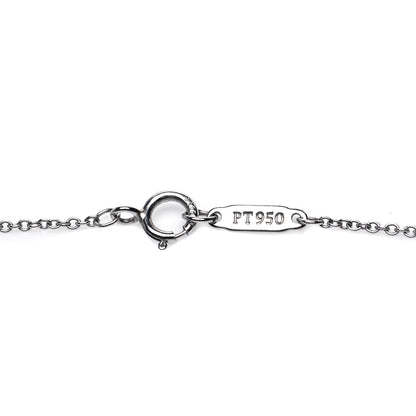 Tiffany Platinum Diamond Large Paper Flowers Pendant Necklace 4 of 5