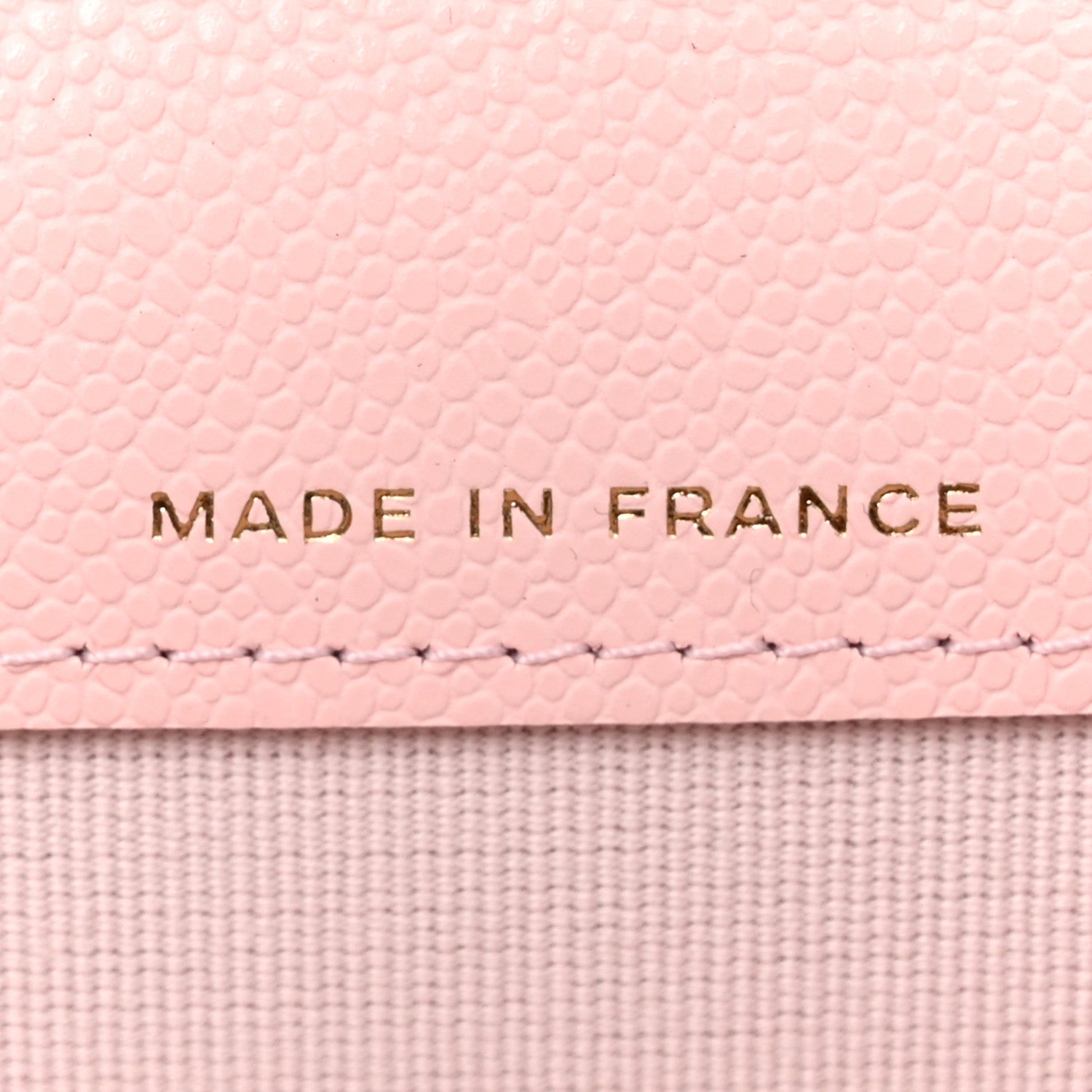Chanel Caviar Quilted Flap Card Holder Wallet Light Pink 7 of 9