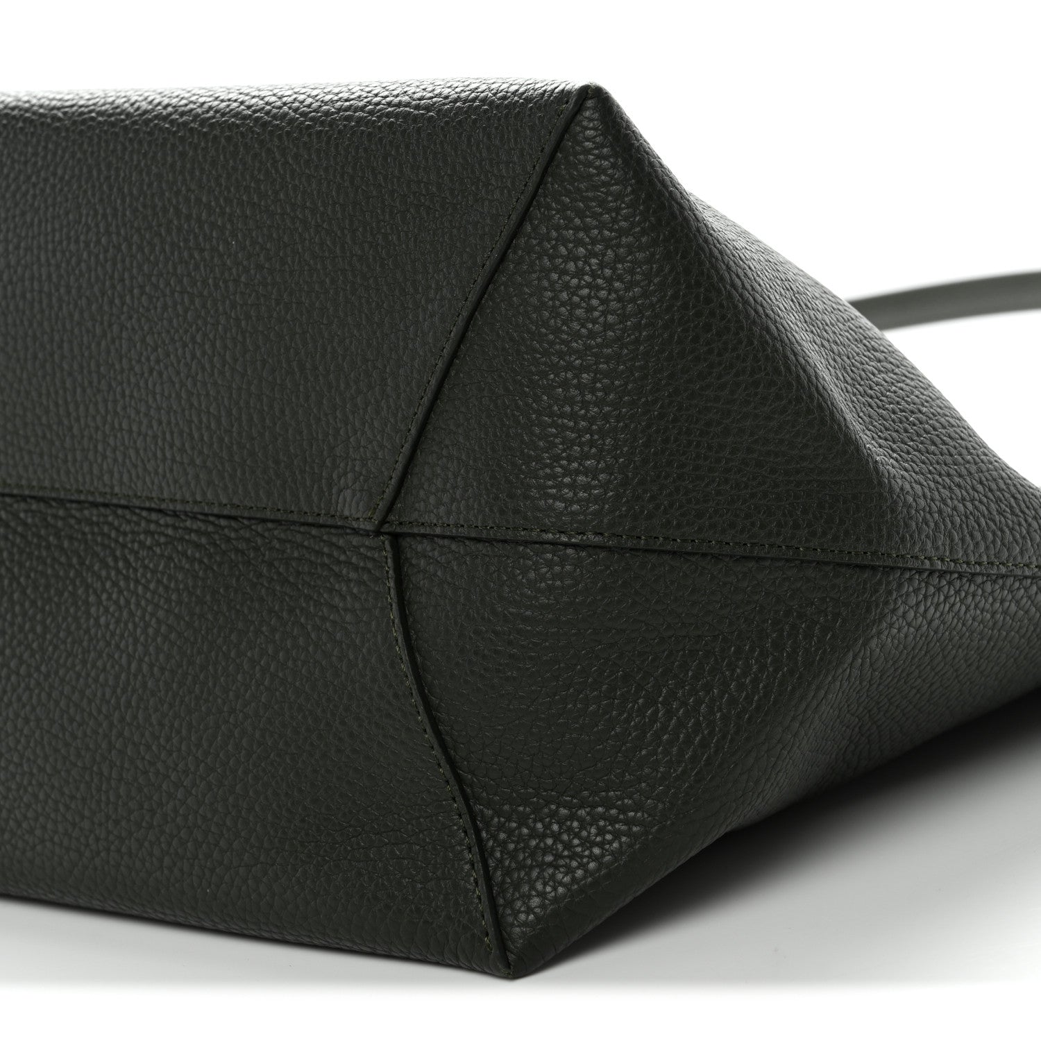 Mansur Gavriel Pebbled Calfskin Everyday Cabas Seaweed 9 of 12