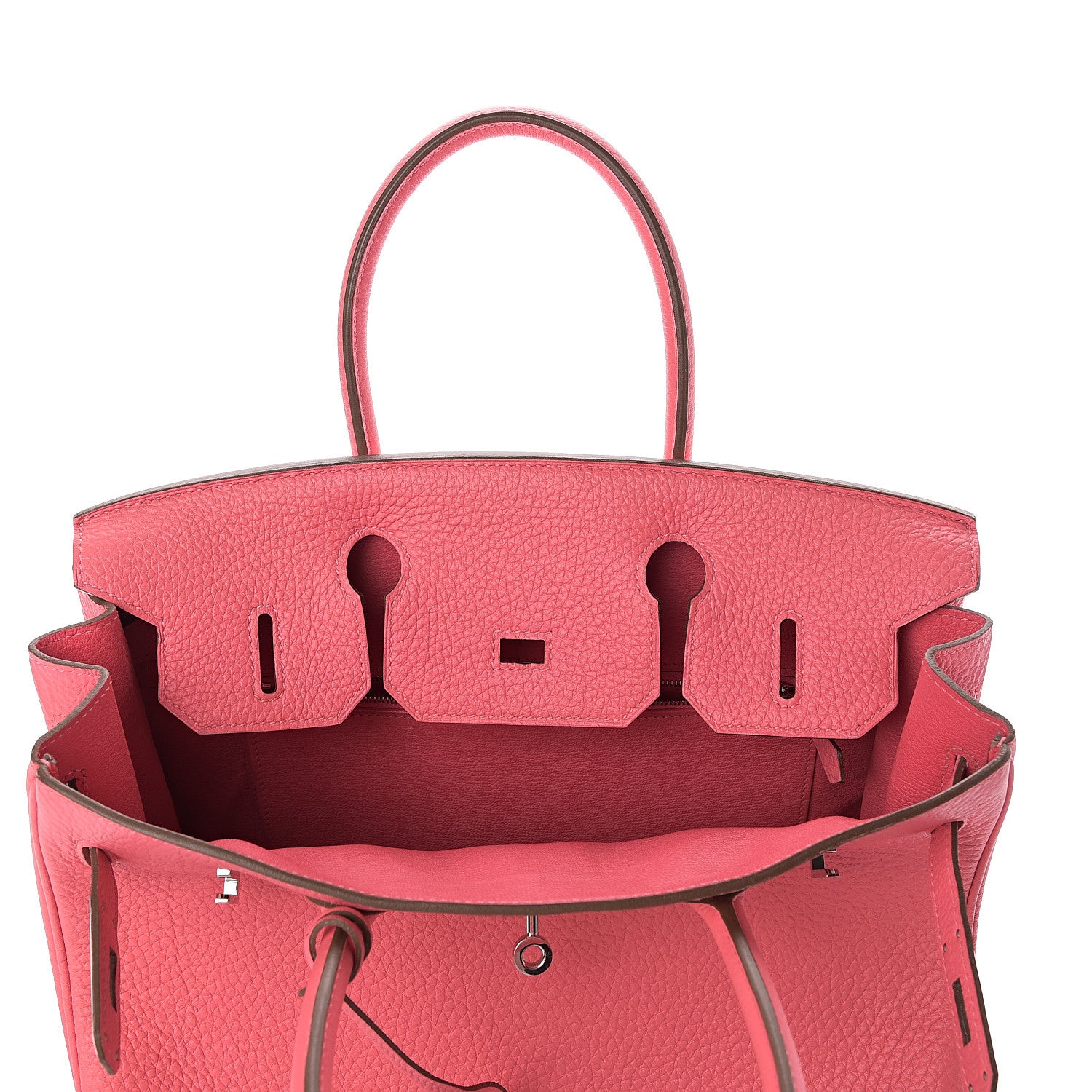 Hermes Togo Birkin 30 Rose Lipstick 15 of 31