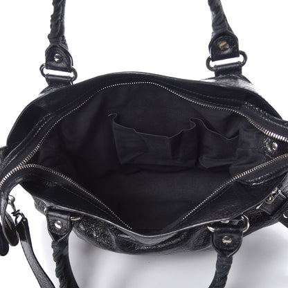 Balenciaga Agneau Giant 12 Silver Hardware Town Black 8 of 10