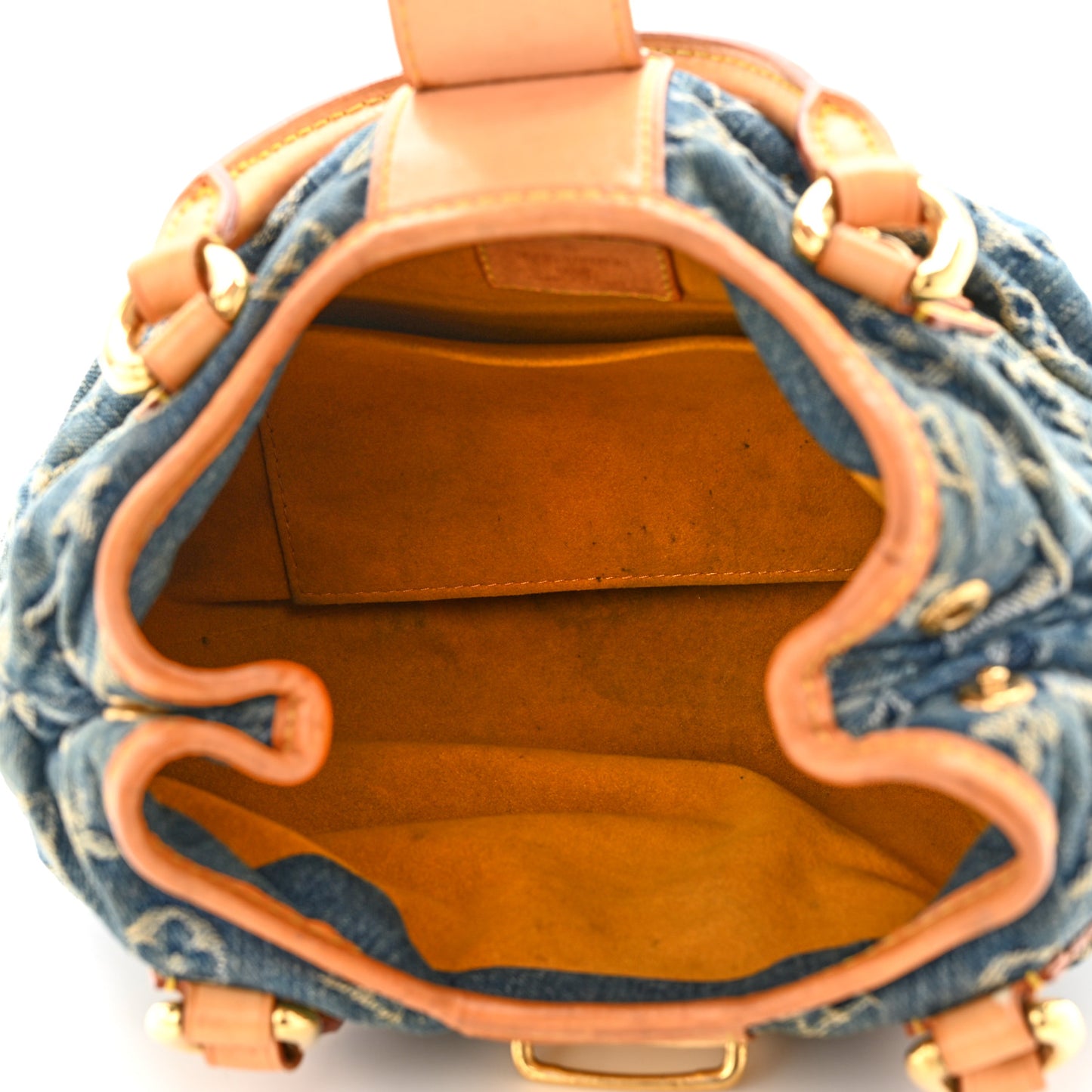 Monogram Denim Pleaty Blue