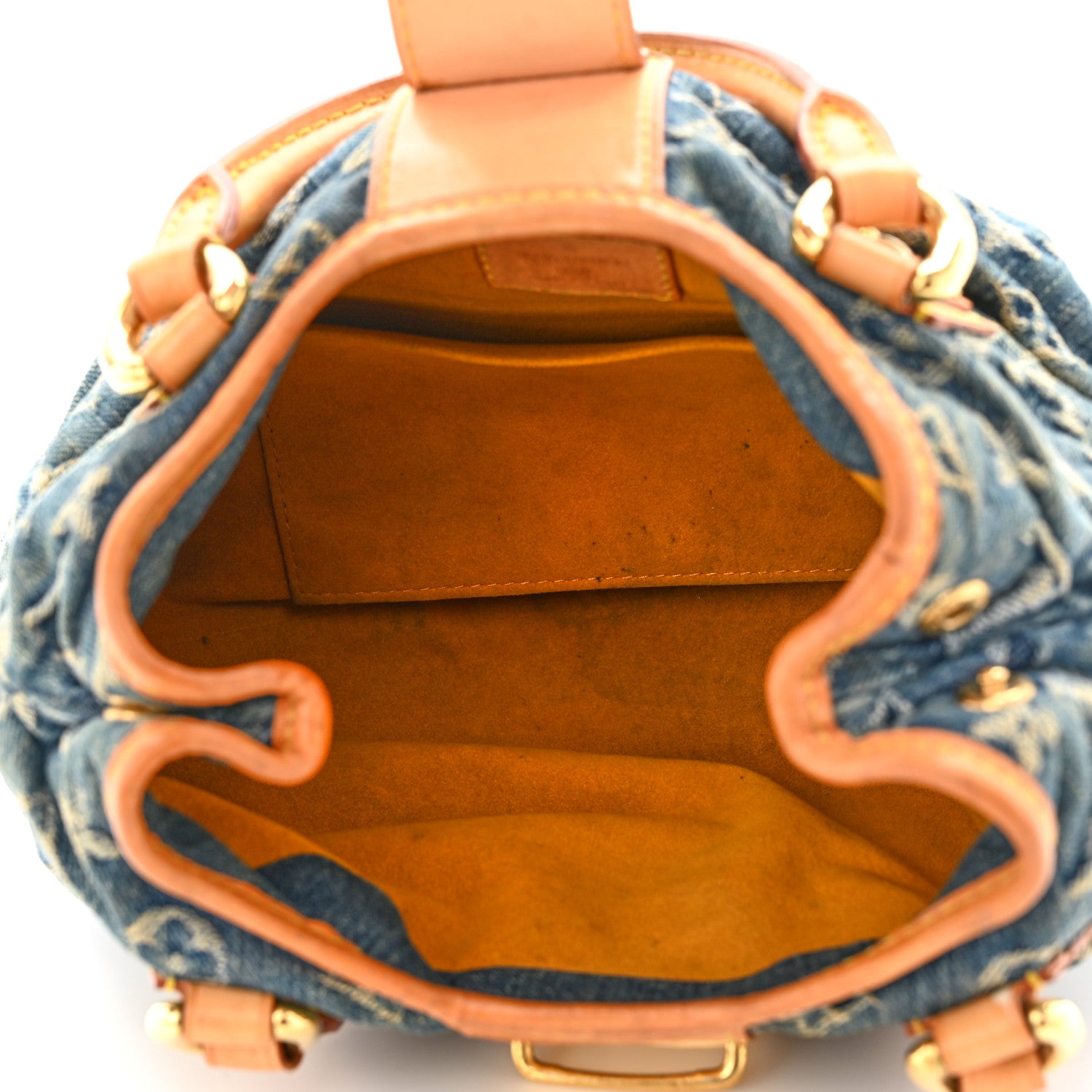 Louis Vuitton Monogram Denim Pleaty Blue 5 of 14