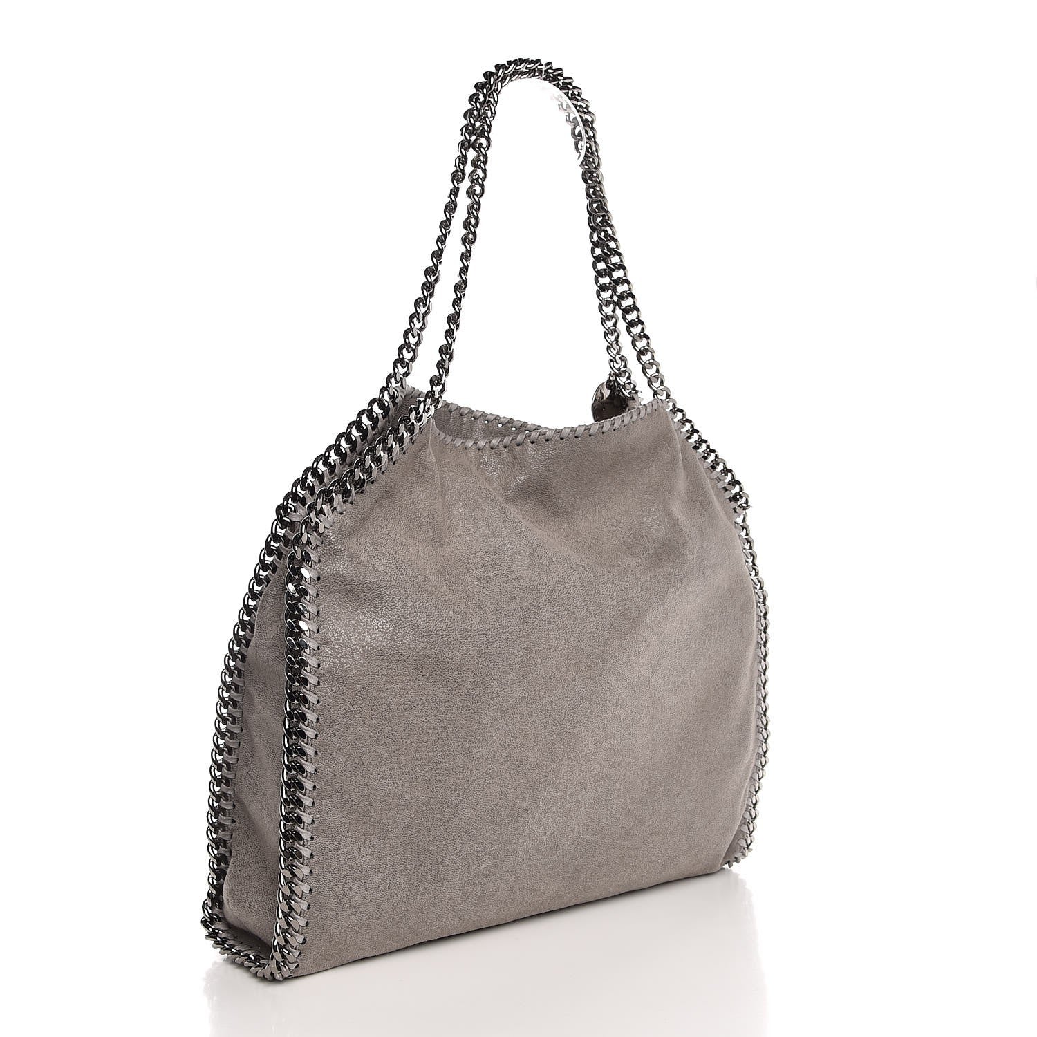 Stella McCartney Shaggy Deer Small Falabella Tote Light Grey 3 of 8