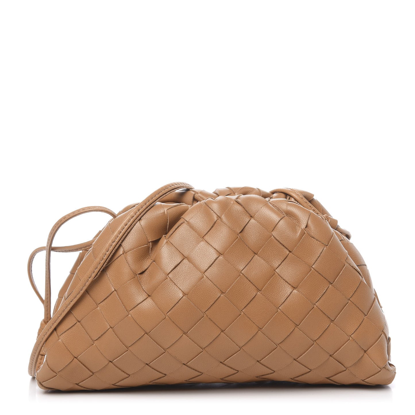 Nappa Intrecciato The Mini Pouch Carmel