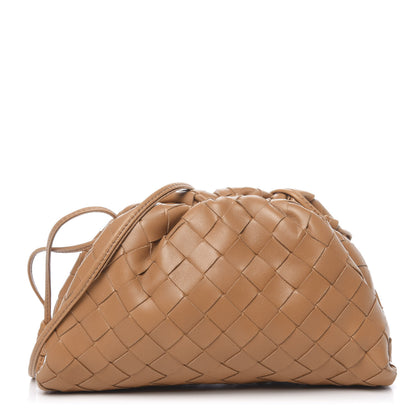 Bottega Veneta Nappa Intrecciato The Mini Pouch Carmel 1 of 11