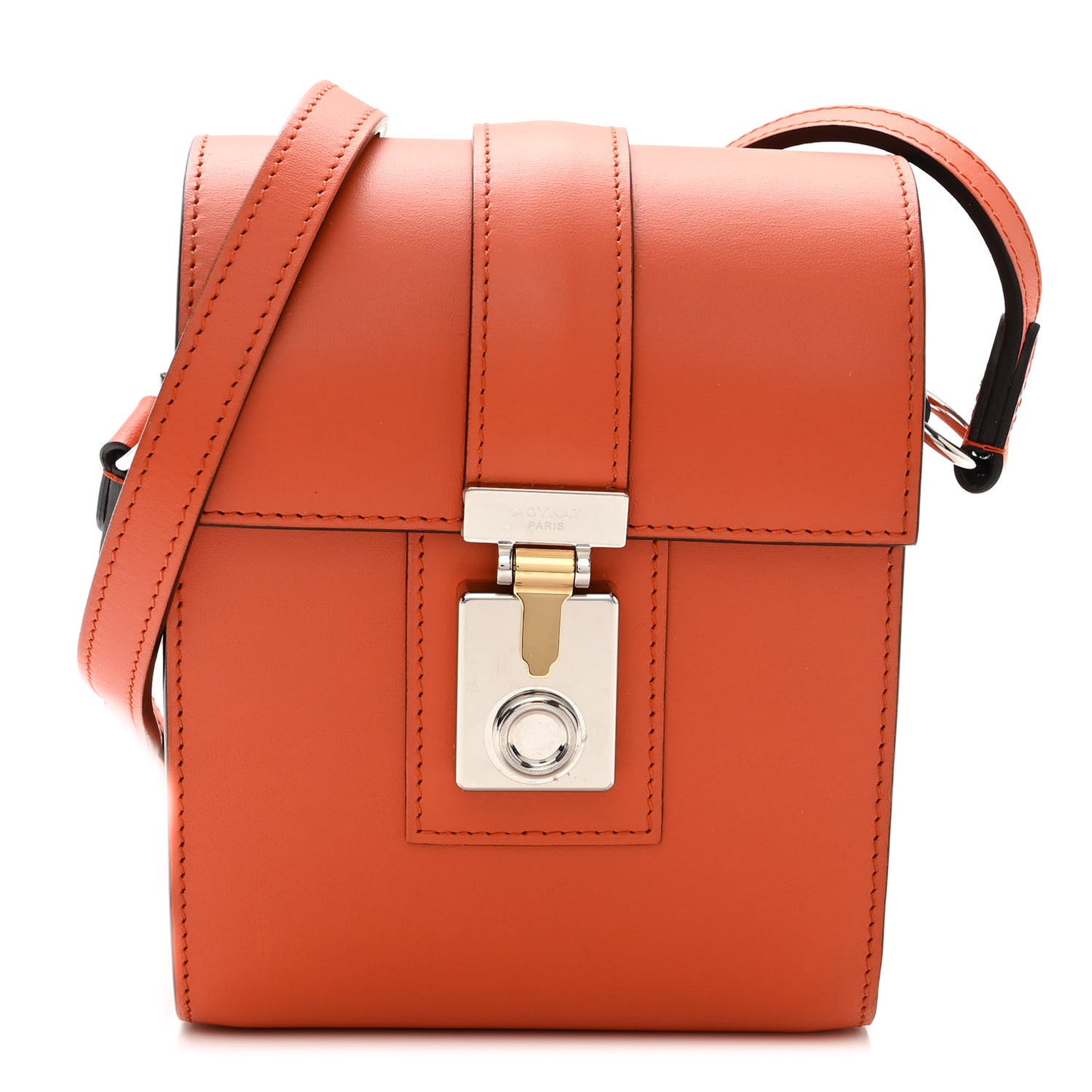 Box Calfskin Cabotine Orange