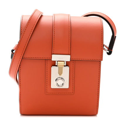 Moynat Box Calfskin Cabotine Orange 1 of 9