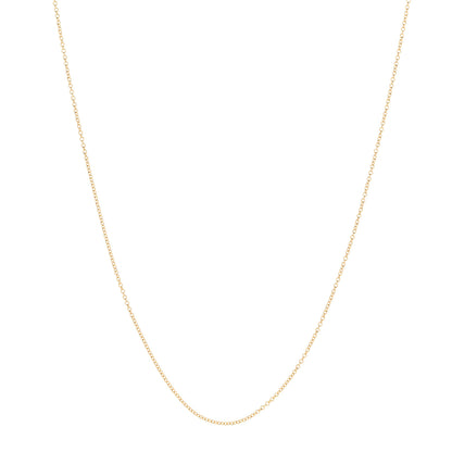 Tiffany 18K Yellow Gold Chain Necklace 16" 1 of 5
