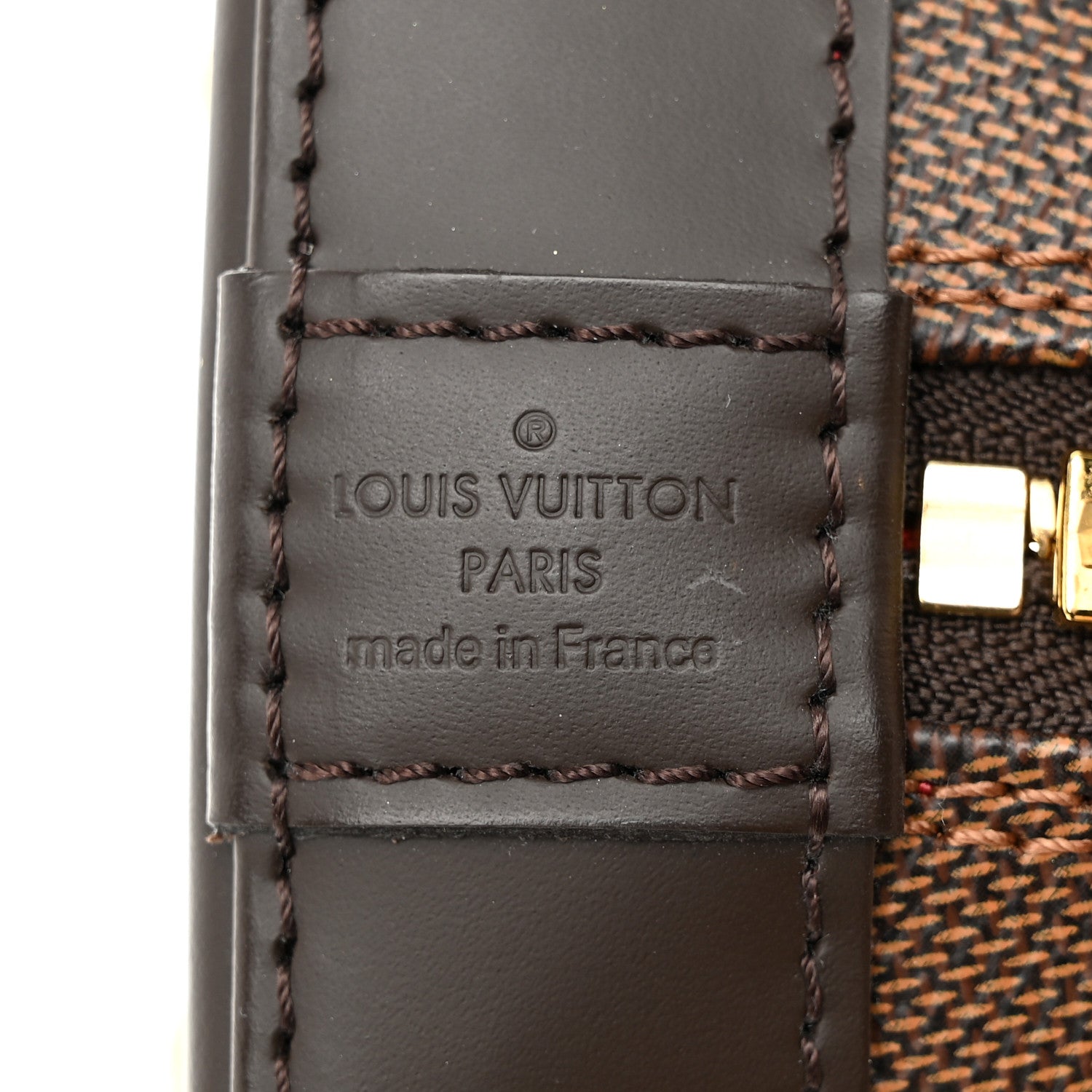 Louis Vuitton Damier Ebene Alma BB 6 of 11
