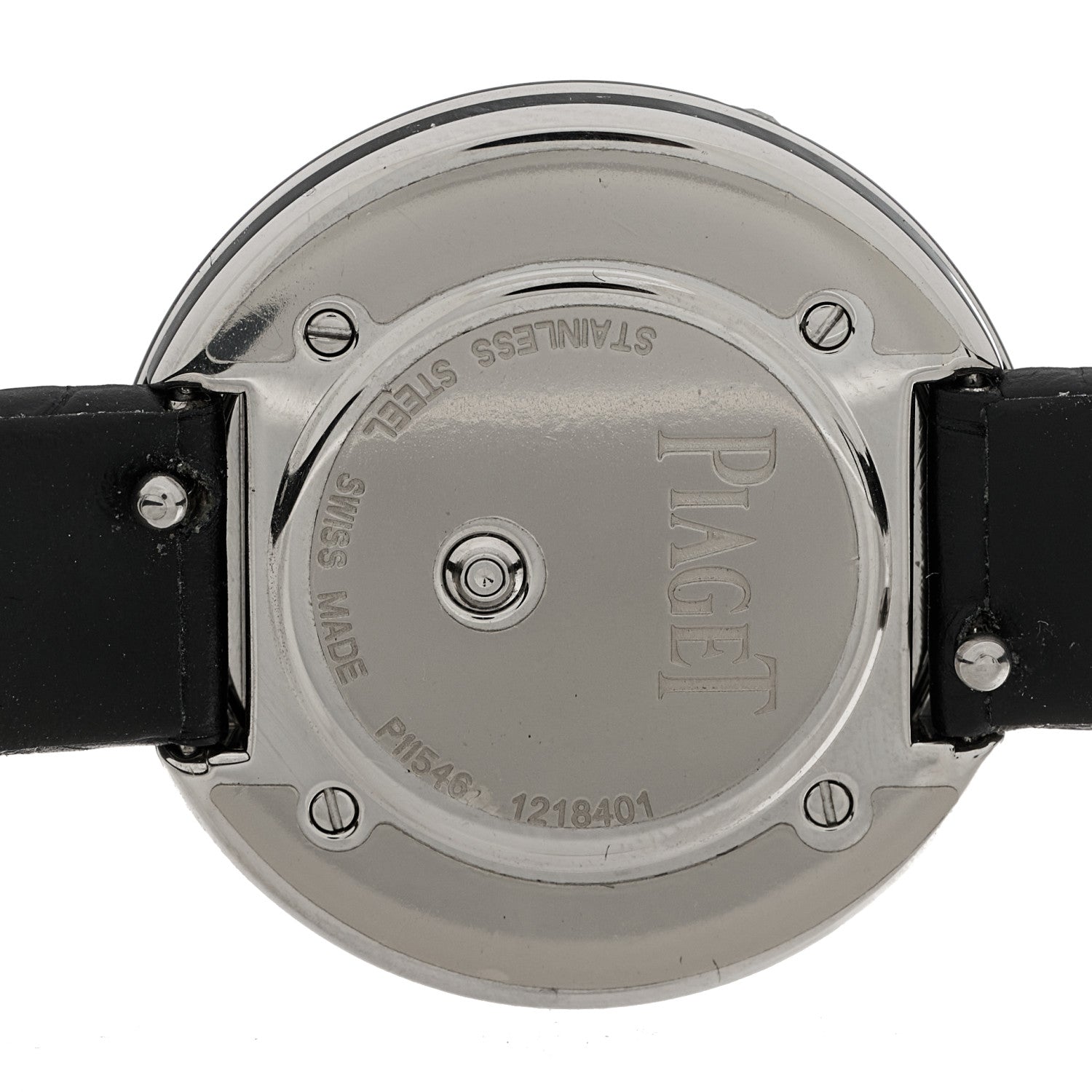 Piaget Stainless Steel Alligator Diamond 29mm Possession Quartz Watch 4 of 5