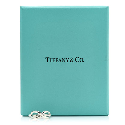 Tiffany Sterling Silver Infinity Ring 52 6 5 of 5