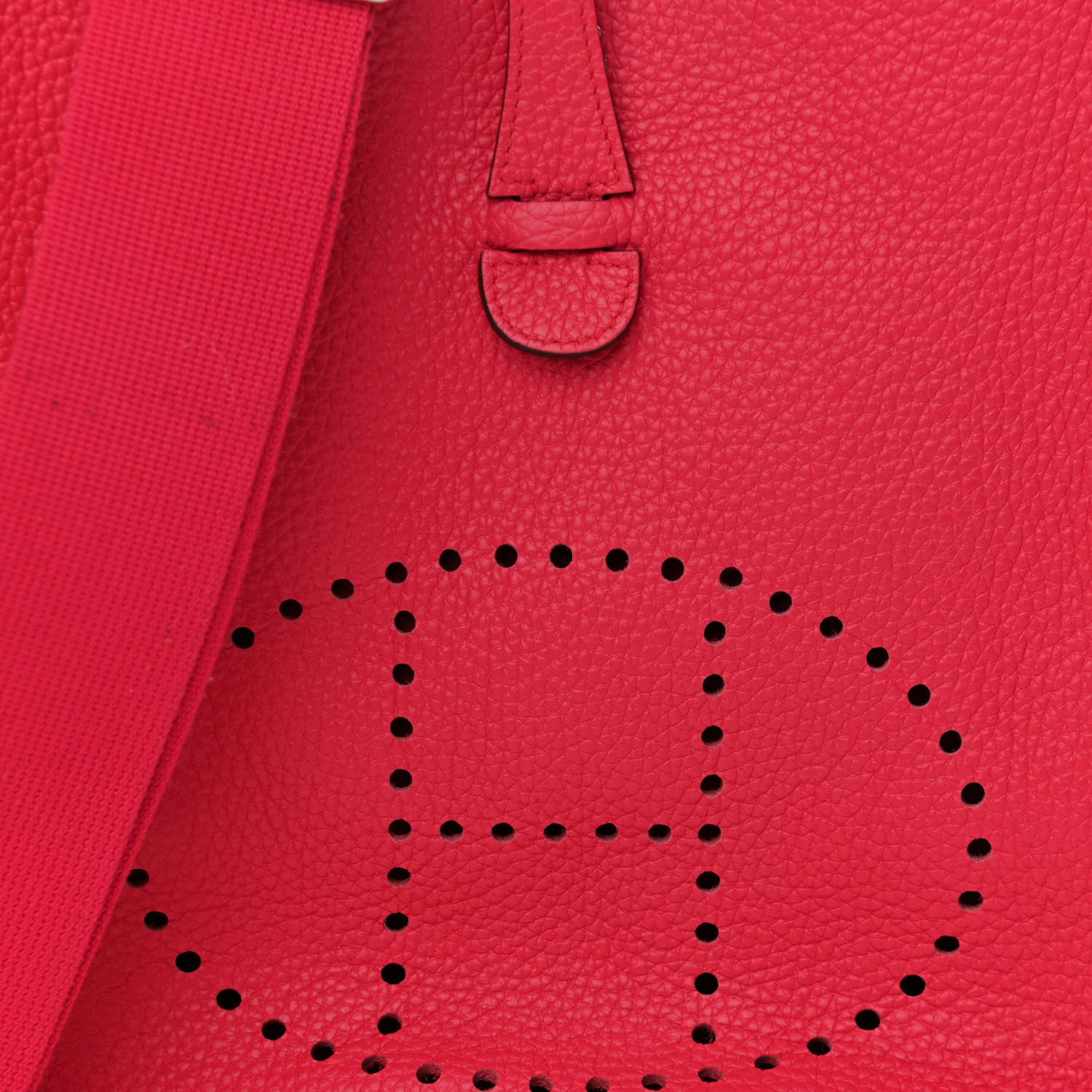 Hermes Taurillon Clemence Evelyne III PM Rose Extreme 8 of 11