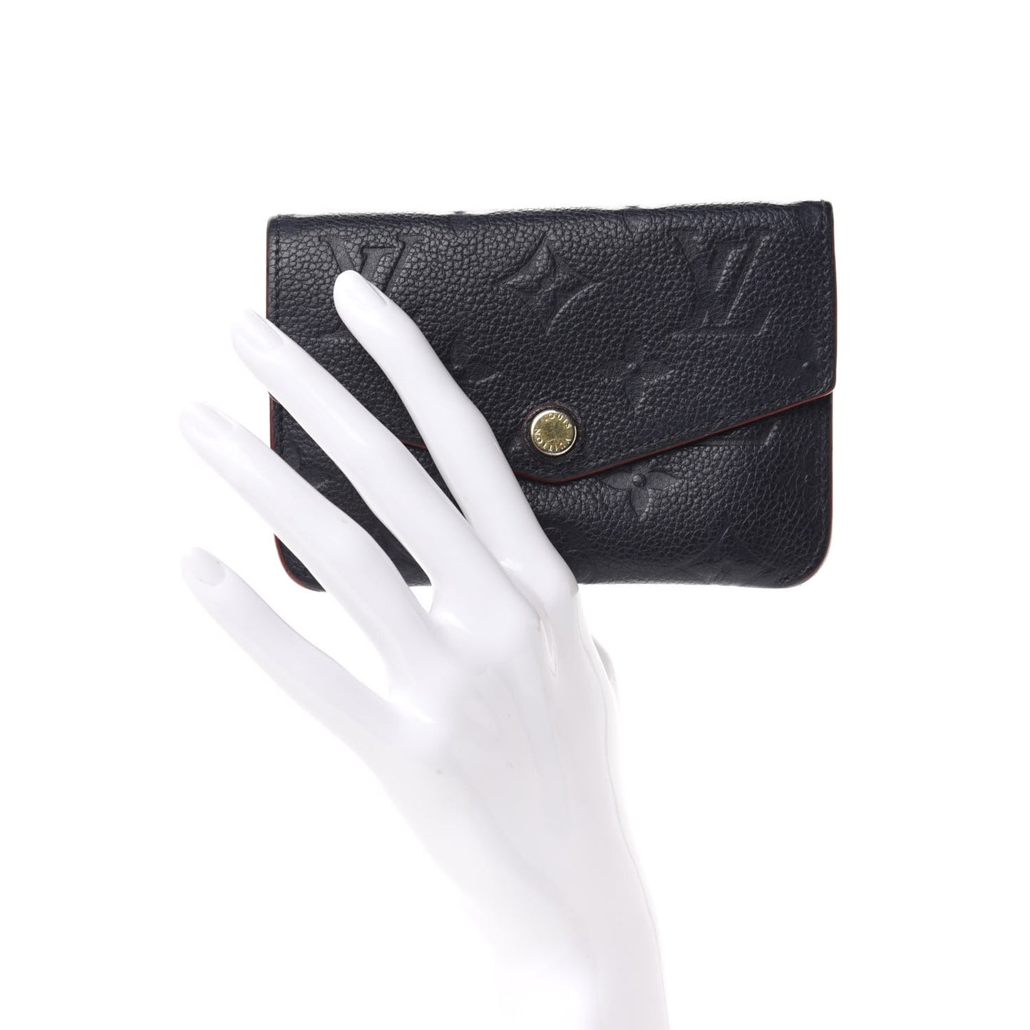 Empreinte Key Pouch Marine Rouge