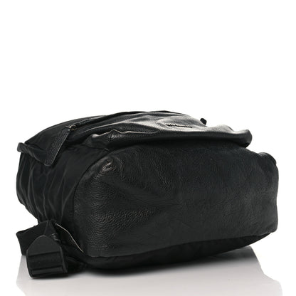 Givenchy Nylon Calfskin Studded Backpack Black 3 of 12