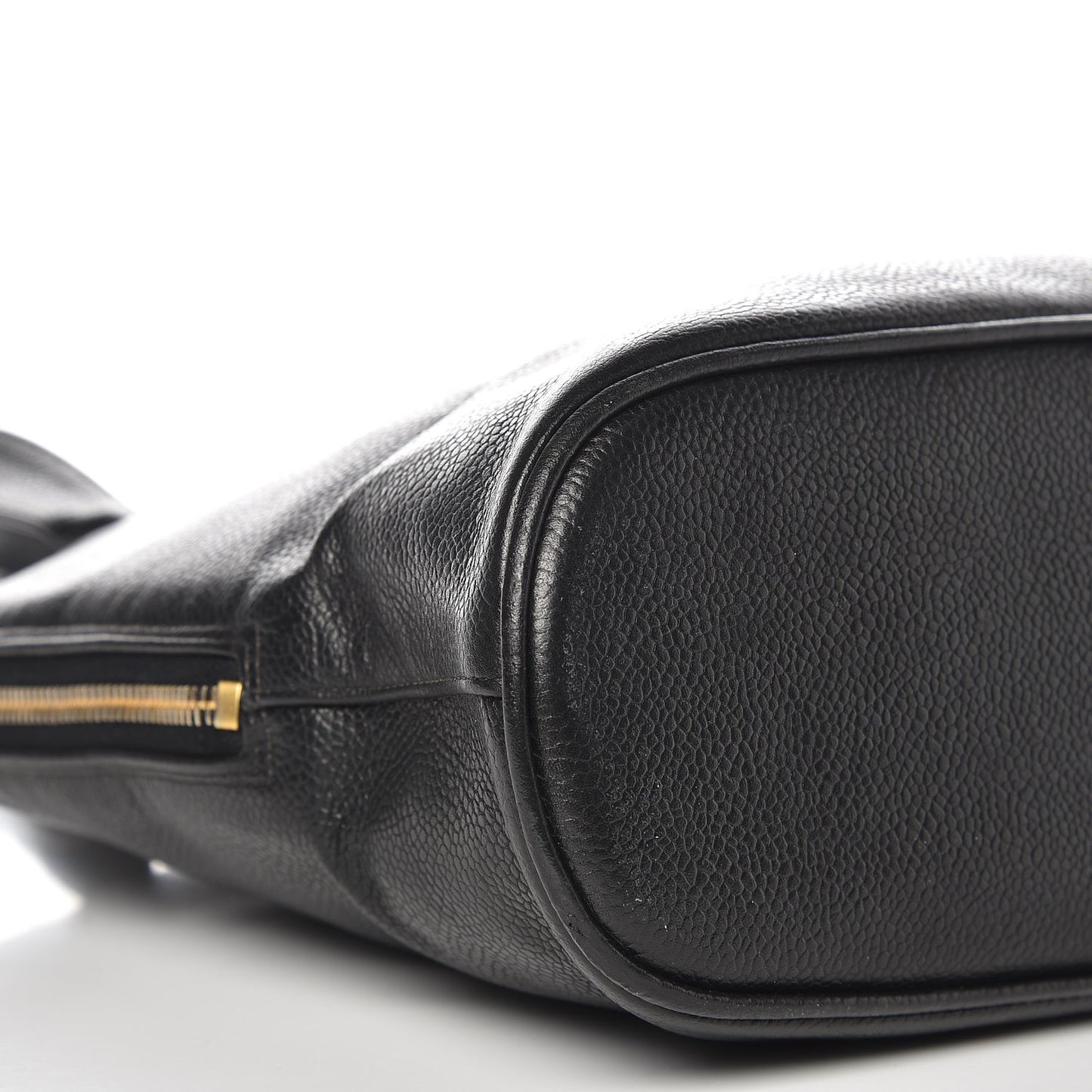 Caviar Large CC Shoulder Bag Black