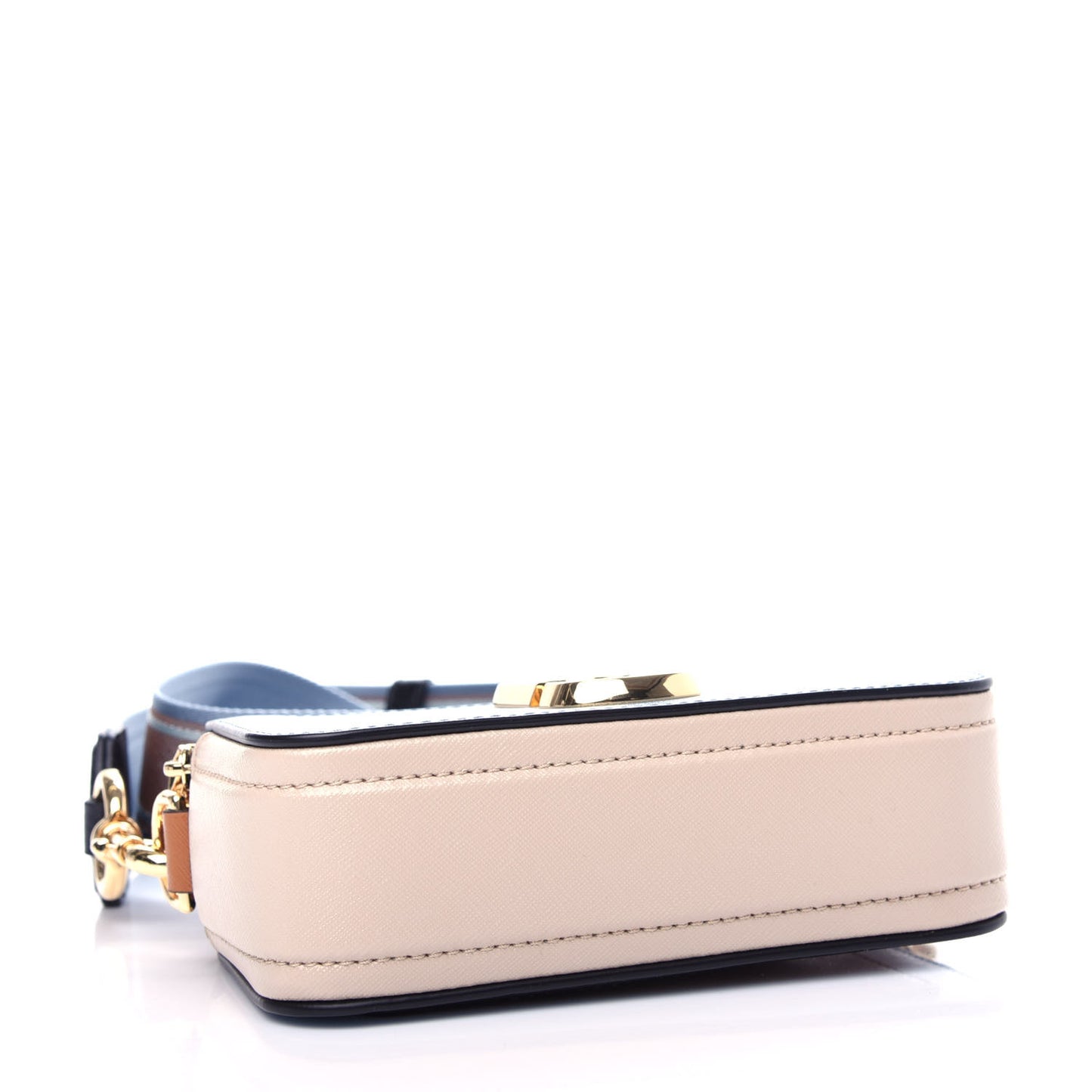 Saffiano Small Snapshot Camera Bag Skyline Blue