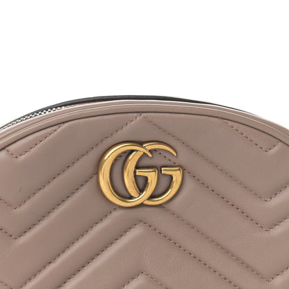 Gucci Calfskin Matelasse GG Marmont Belt Bag 95 38 Porcelain Rose 8 of 14
