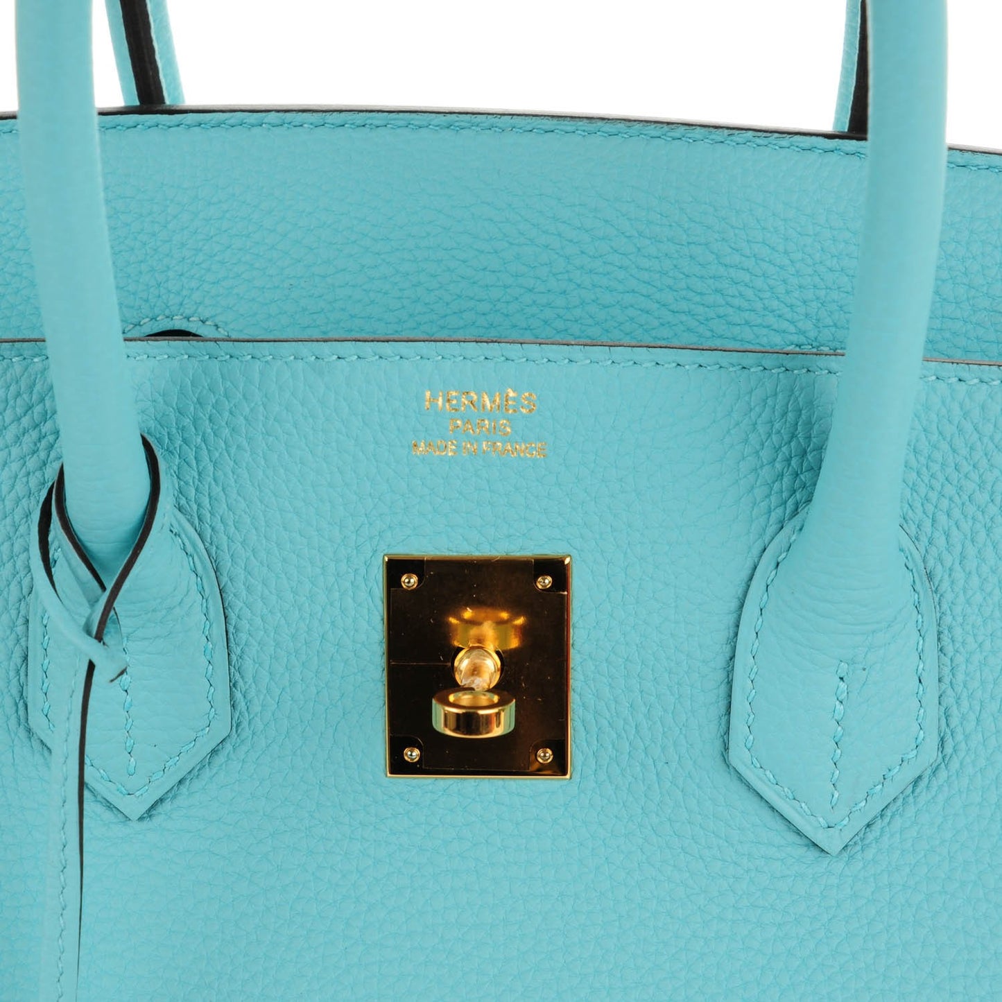 Togo Birkin 35 Bleu Atoll