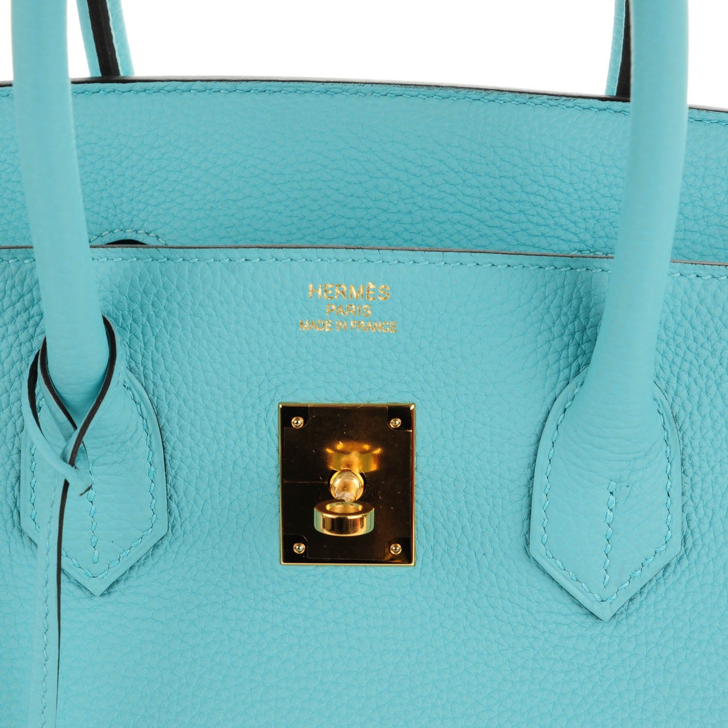 Hermes Togo Birkin 35 Bleu Atoll 11 of 23