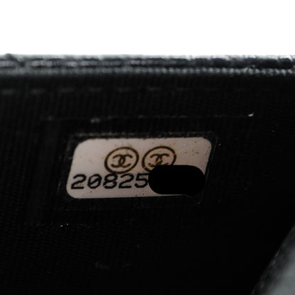 Chanel Caviar Quilted Wallet On Chain WOC Black 7 of 7