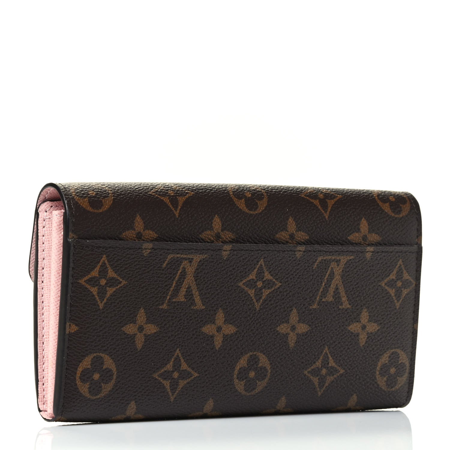 Louis Vuitton Monogram Sarah Wallet NM Rose Ballerine 2 of 4